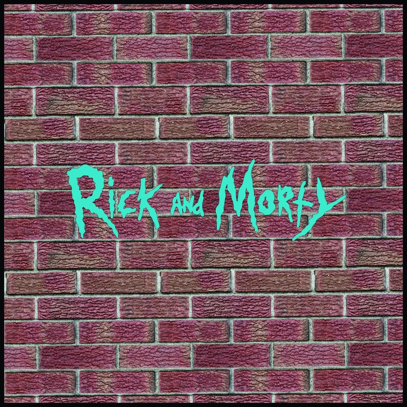 Free Free 70 Rick And Morty Logo Svg SVG PNG EPS DXF File