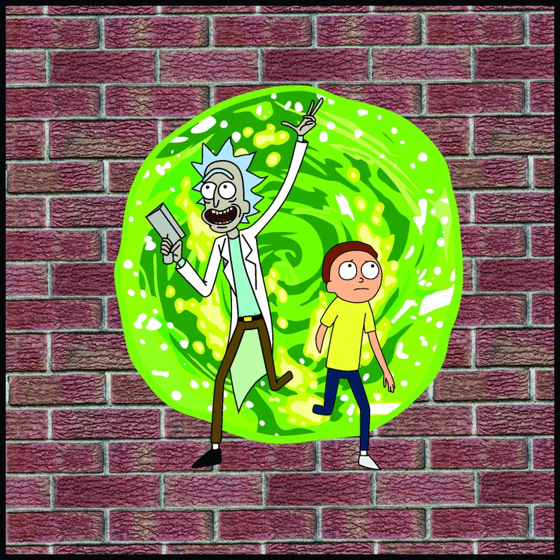 Free Free 107 Rick And Morty Layered Svg SVG PNG EPS DXF File