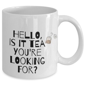 Tea fanatic mug, tea lover gift, gift for her, tea lover, gift for him, father&#39;s day gift, mother&#39;s day gift, funny saying, Coffee cup