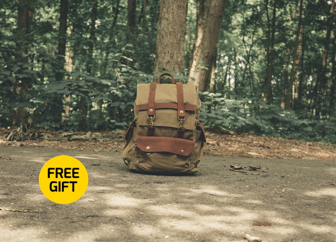 Upgraded canvas school backpack casual laptop bag lightweight travel backpack for girls new arrivals