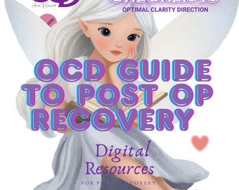 OCD CHECKLISTS and Guide To Plastic Surgery Prep & Recovery Checklist Bundle (Digital Download)