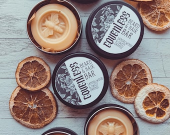 Sandalwood & Sweet Orange Beard + Hair Bar