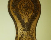 Handmade rustic style wooden wood wall mounted pillar sconce candle holder , home decor ,