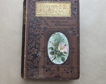 David Livingstone: Der Weberjunge, der Missionar wurde von H. G. Adams, Vintage-Buch, Antiquar, Antiquität, Geschenk.