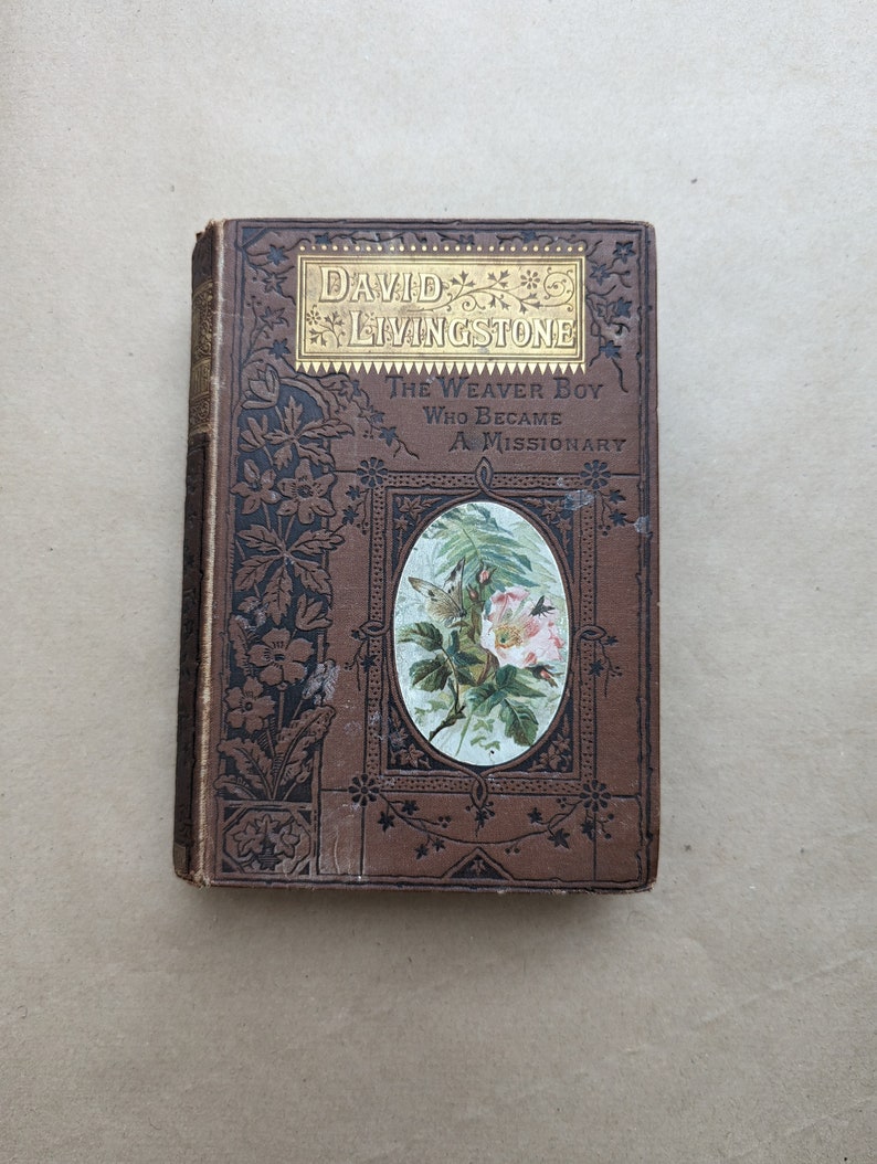 David Livingstone: Der Weberjunge, der Missionar wurde von H. G. Adams, Vintage-Buch, Antiquar, Antiquität, Geschenk. Bild 1