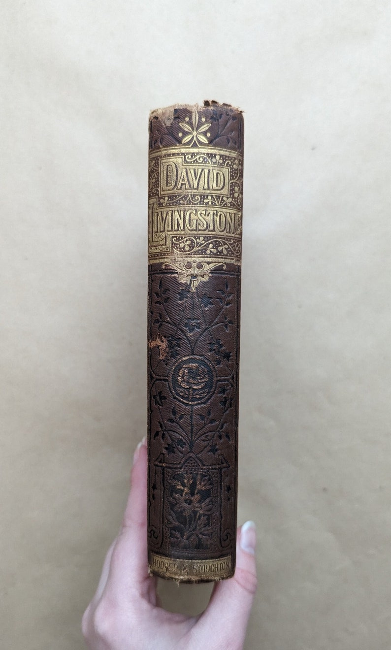 David Livingstone: Der Weberjunge, der Missionar wurde von H. G. Adams, Vintage-Buch, Antiquar, Antiquität, Geschenk. Bild 3