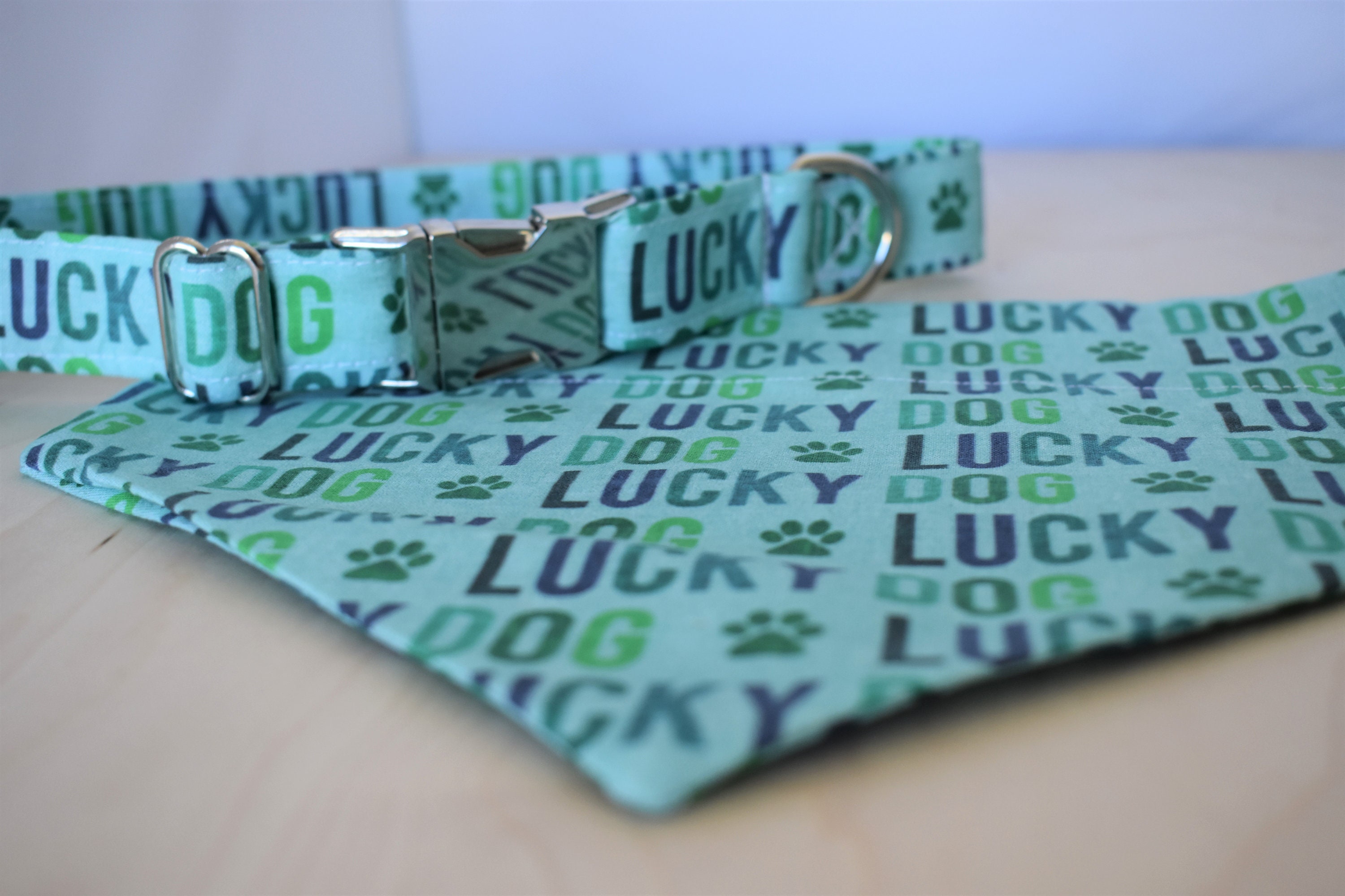 Lucky Dog Collar Summer Dog Collar Girly Dog Collar Boy Etsy
