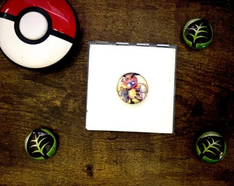 Ledian Pokemon Magnet: Gifts for Him/Her Upcycled Collectible Memorabilia
