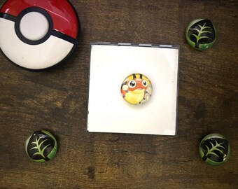 Ledyba Pokemon Magnet: Gifts for Him/Her Upcycled Collectible Memorabilia