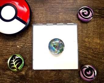 Celebi Pokemon Magnet: Gifts for Him/Her Upcycled Collectible Memorabilia
