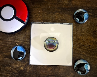 Blastoise Upcycled Pokemon Magnet, Collectible Gift