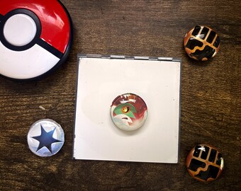 Hawlucha Pokemon Magnet: Gifts for Him/Her Upcycled Collectible Memorabilia