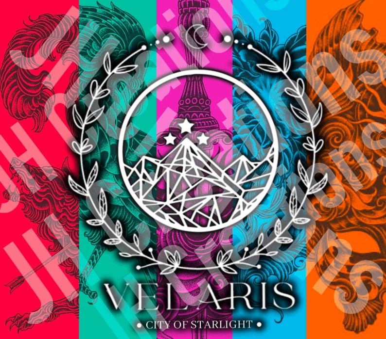 ACOTAR Velaris Tumbler Sublimation Design (digital Download) - Etsy
