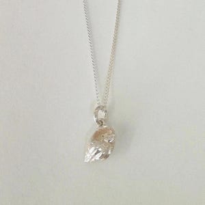 Sea Snail Shell Pendant, Silver Pendant, Shell Pendant, Stackable Pendant, Beach Lovers, Summer Dream, Gifts For Her, Gifts For Daughter