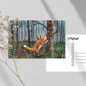Vous vous demandez carte postale renard affamé, impression de carte postale animal postcrossing, carte postale correspondant renard, cartes postales animaux renard lunatiques. AC-145