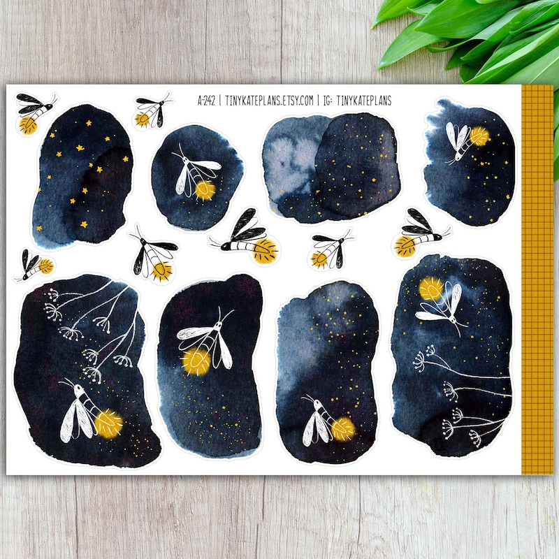 Insect Stickers - Etsy