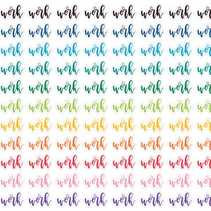 110 petits autocollants pour agenda, mini-autocollants colorés pour agenda, autocollants PCPE, autocollants pour Bullet Journal. L-129
