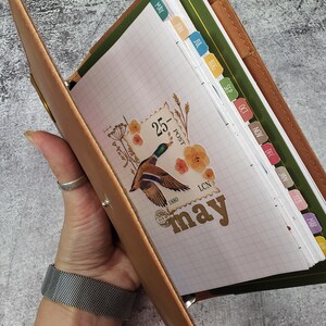 0.45 Inch Page Tabs, Planner Monthly Tabs, Sticker Page Tabs, Planner Page Tabs image 4