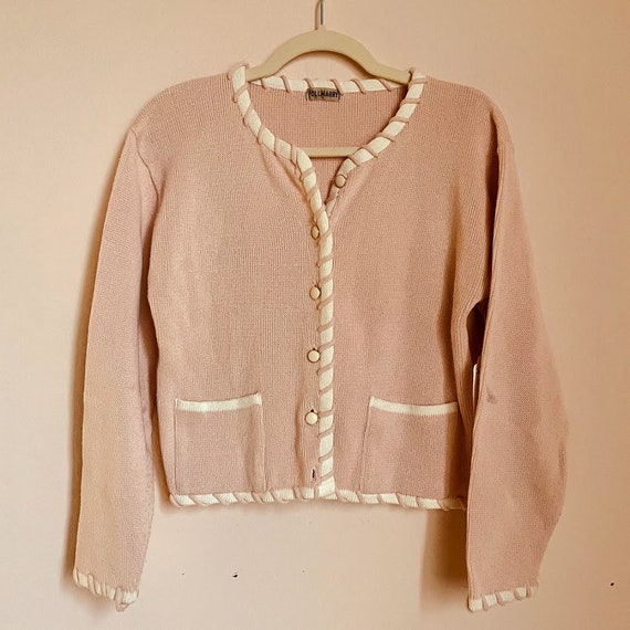 Japanese Vintage Knit Jacket Sweater - image 2