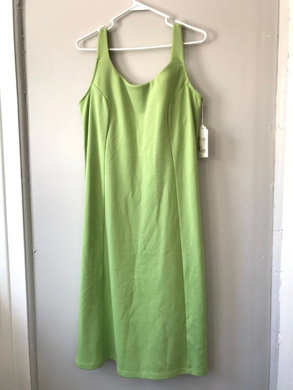 Lime Jawbreaker Tank Dress