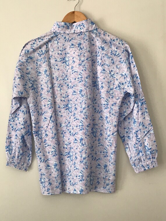 Japanese crepe long sleeve button down - image 3