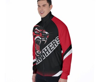 Custom Team Warm-Up Jacket: Personalized Athletic Zippered Coat