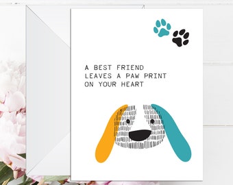 Pet Sympathy Cards-Etsy