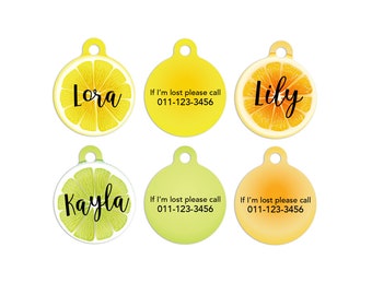lemon dog tag