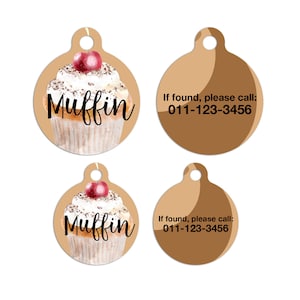 Custom Pet ID Tag: Lightweight Aluminum, Personalized Cat or Dog Tag