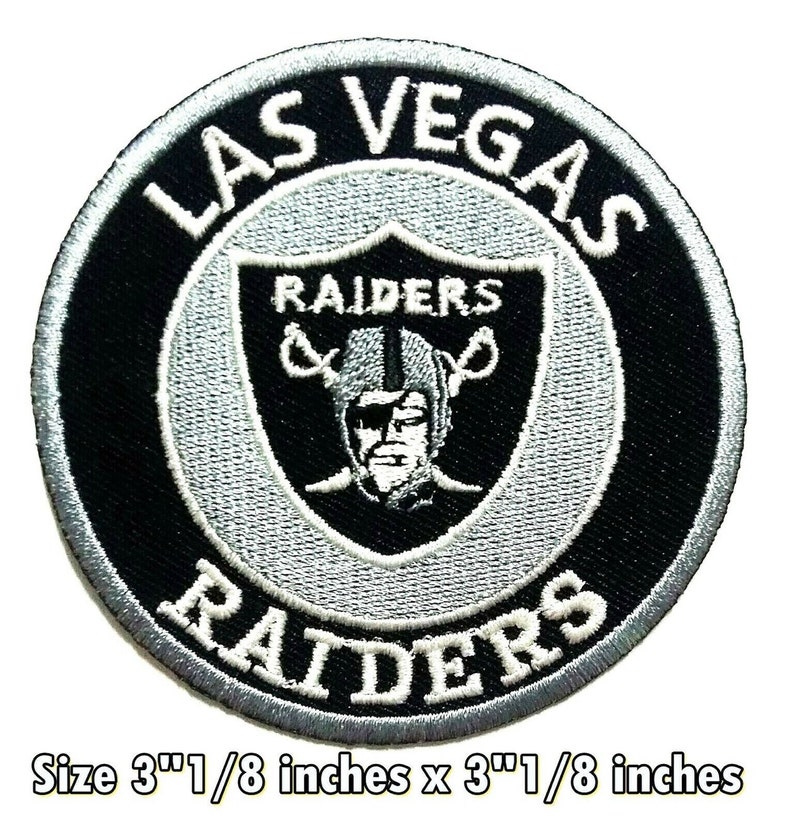 Las vegas raiders football logo jessecmault sport patch  etsy
