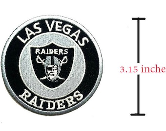 LAS VEGAS RAIDERS - FOOTBALL - NFL - Embroidered Iron-On/Sew-On