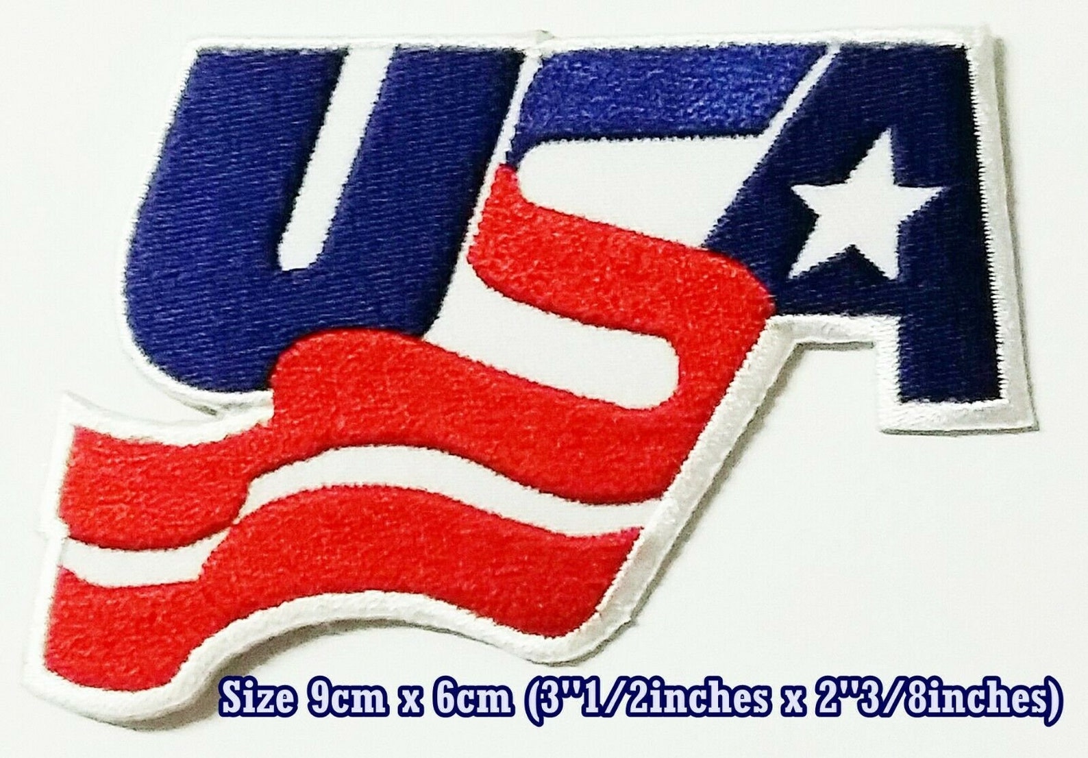2 pieces USA. American Hockey 9x6cm Sport Embroidery Patches Etsy