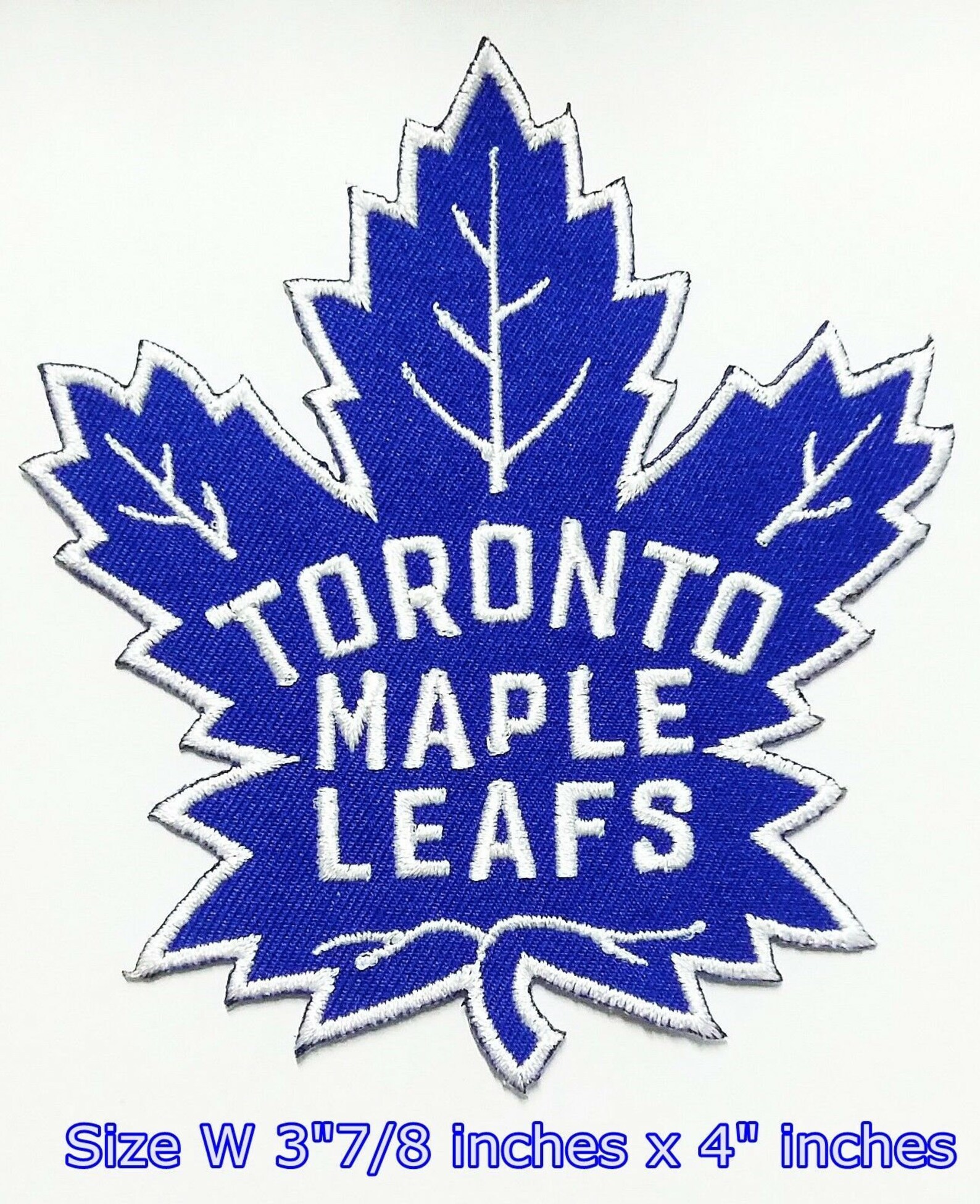 2 pieces Blue TORONTO Maple leafs Sport Patch Logo Embroidery Etsy