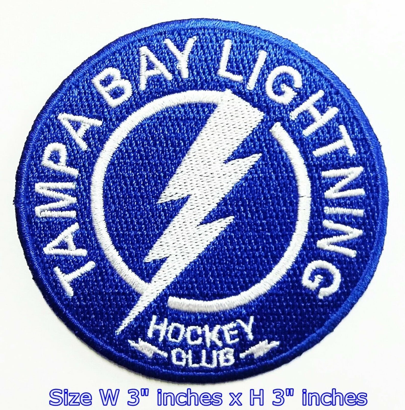 Tampa Bay Lightning Hockey Sport Patch Logo Embroidery | Etsy