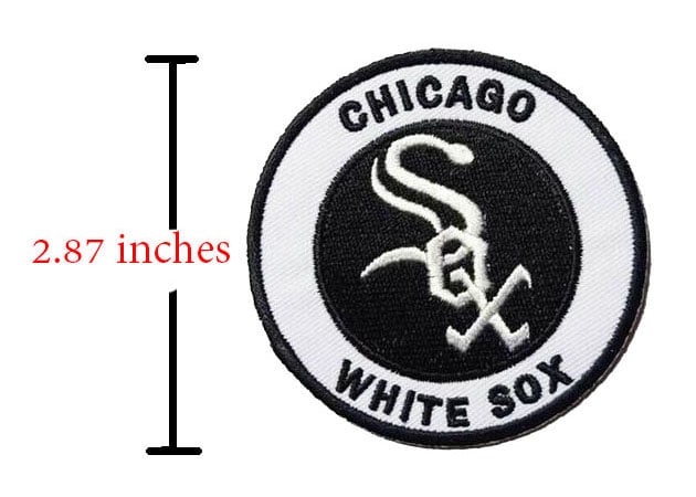 Chicago White Sox Iron on Patches Embroidered Emblem Applique Badge Logo