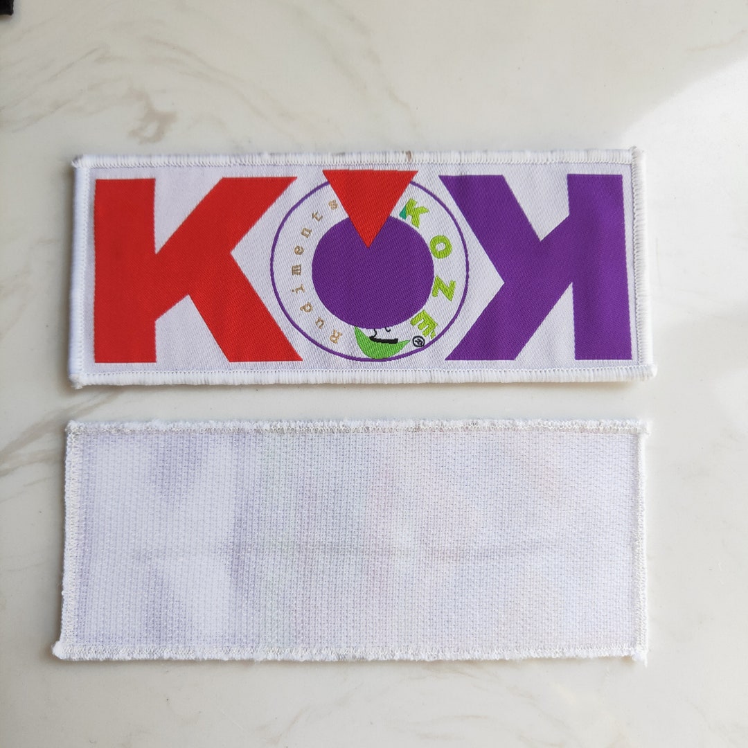 800 Custom Woven Patch, Personalized Patch, Clothing Patch, Hook and Loop Patch, Sticker Patch