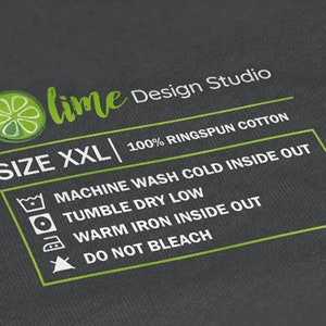 Custom Heat Press Clothing Labels: Tagless Iron-On Transfers