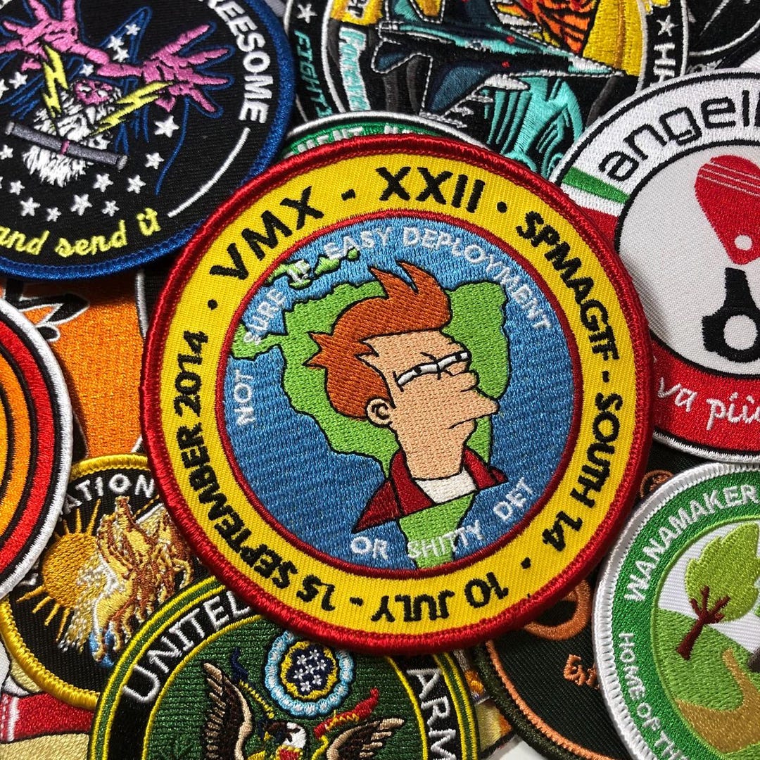 Custom Embroidered Patches: Personalized Iron-on or Sew-on - Etsy