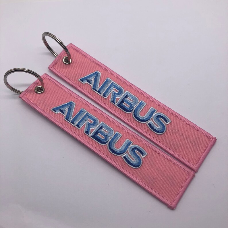 Custom Embroidered Keychain Custom Remove Before Flight Key Etsy