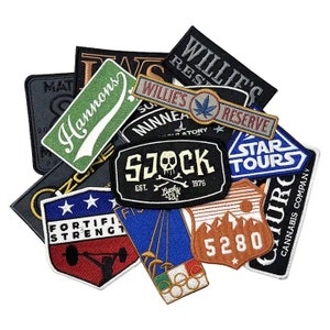 Custom Embroidered Patch: Iron-On Personalized Patches