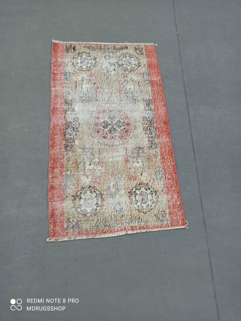 Area Rug vintage rug bohemian home style rug handmade rug anatolian rug rectangle rug 4.2*2.4feet