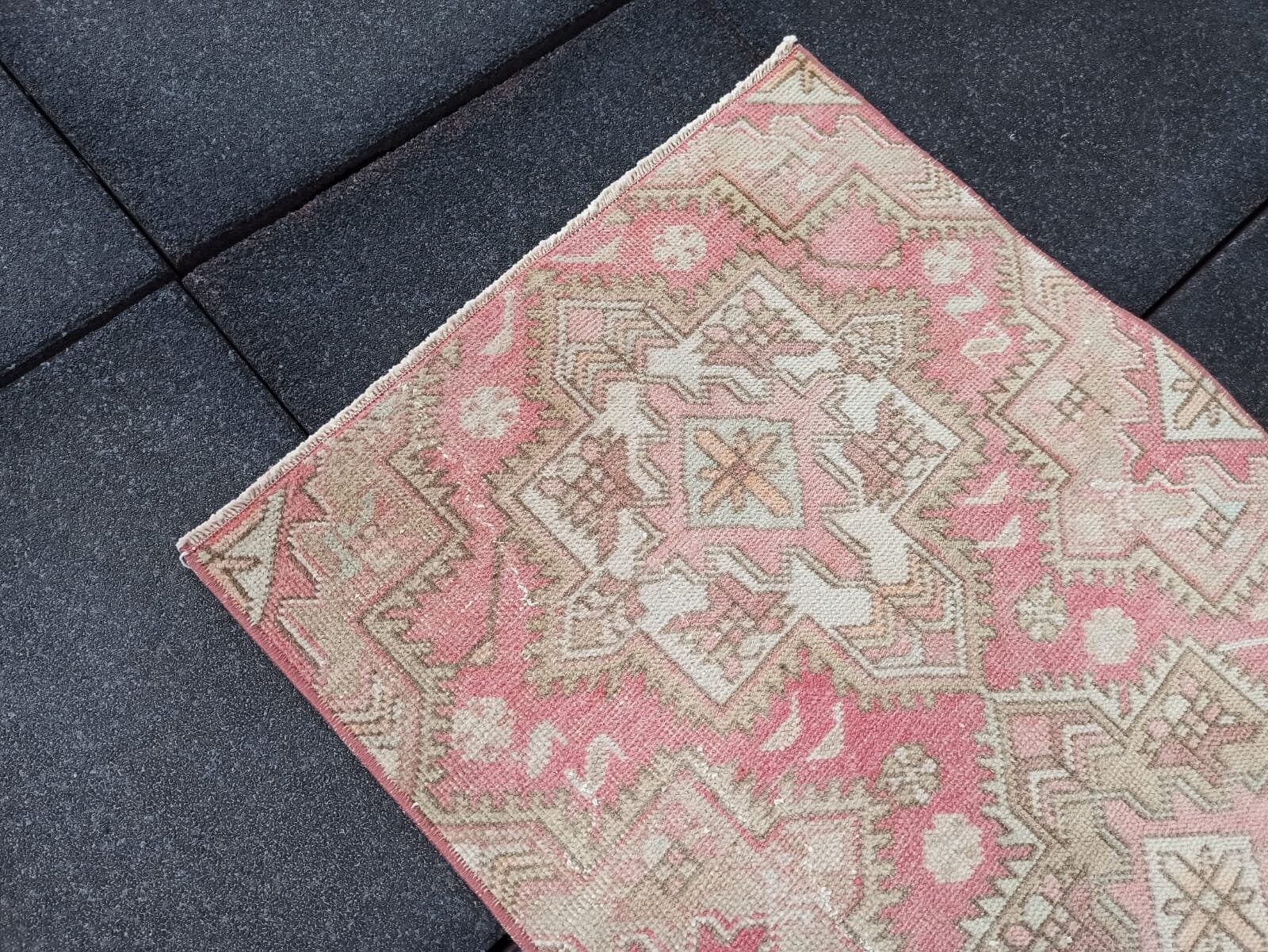 Persian Runner Rug Persian Rug Corridor Rug Pink Runner Etsy