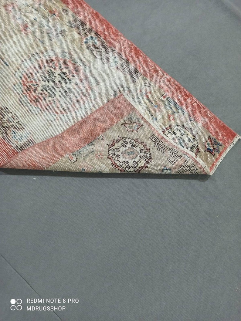 Area Rug vintage rug bohemian home style rug handmade rug anatolian rug rectangle rug 4.2*2.4feet