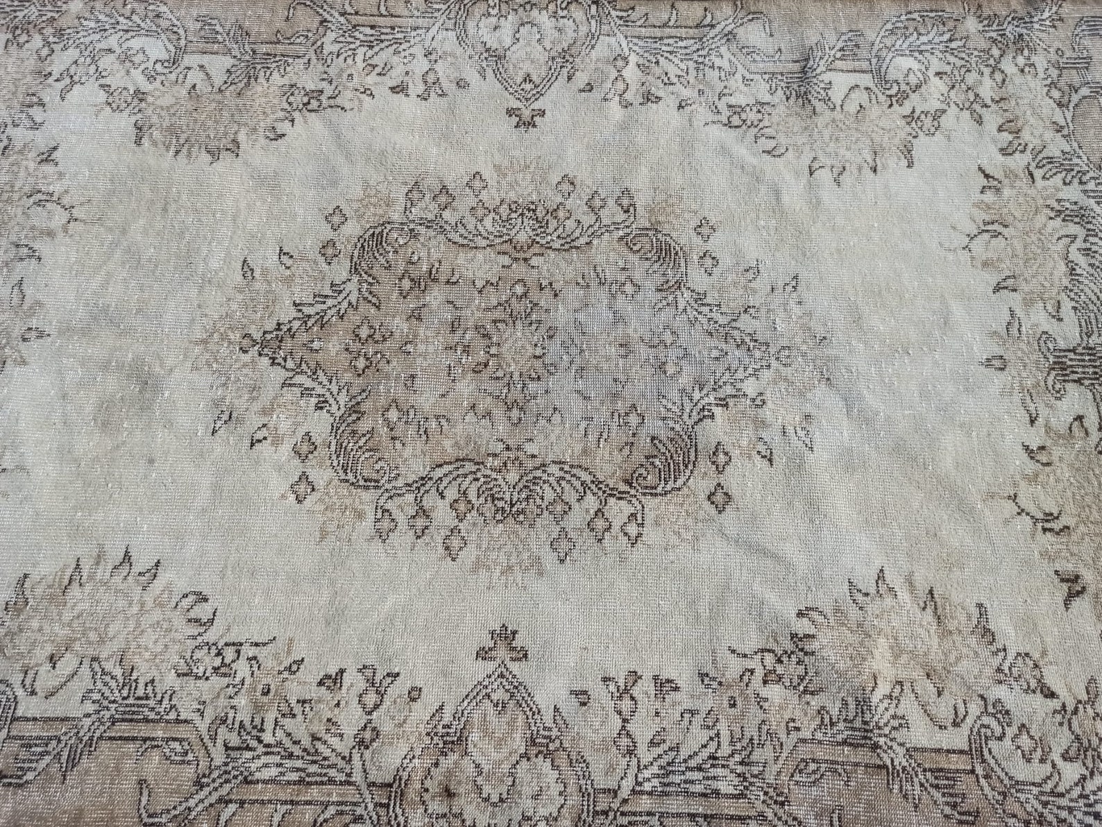 Muted Area Rug5.6x9.4 Turkish Rug Vintage Rug Handmade Rug Etsy