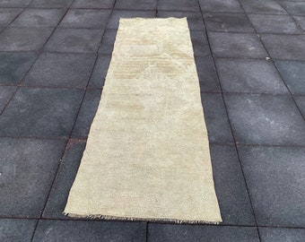 2x8 Läufer, Natürlicher Läufer, Oushak Teppich, Vintage Läufer Teppich, 2x8 Boho Teppich, 2x8 Verblassteppich, KorridorTeppich, 2x8 Home Decor Teppich, 2x8