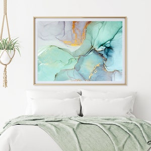 Abstract Print, Ink Painting Art, Abstract Art Poster, Contemporary Art, Modern, Bedroom Decor, Living Room, Home Decor, Printable Wall Art
