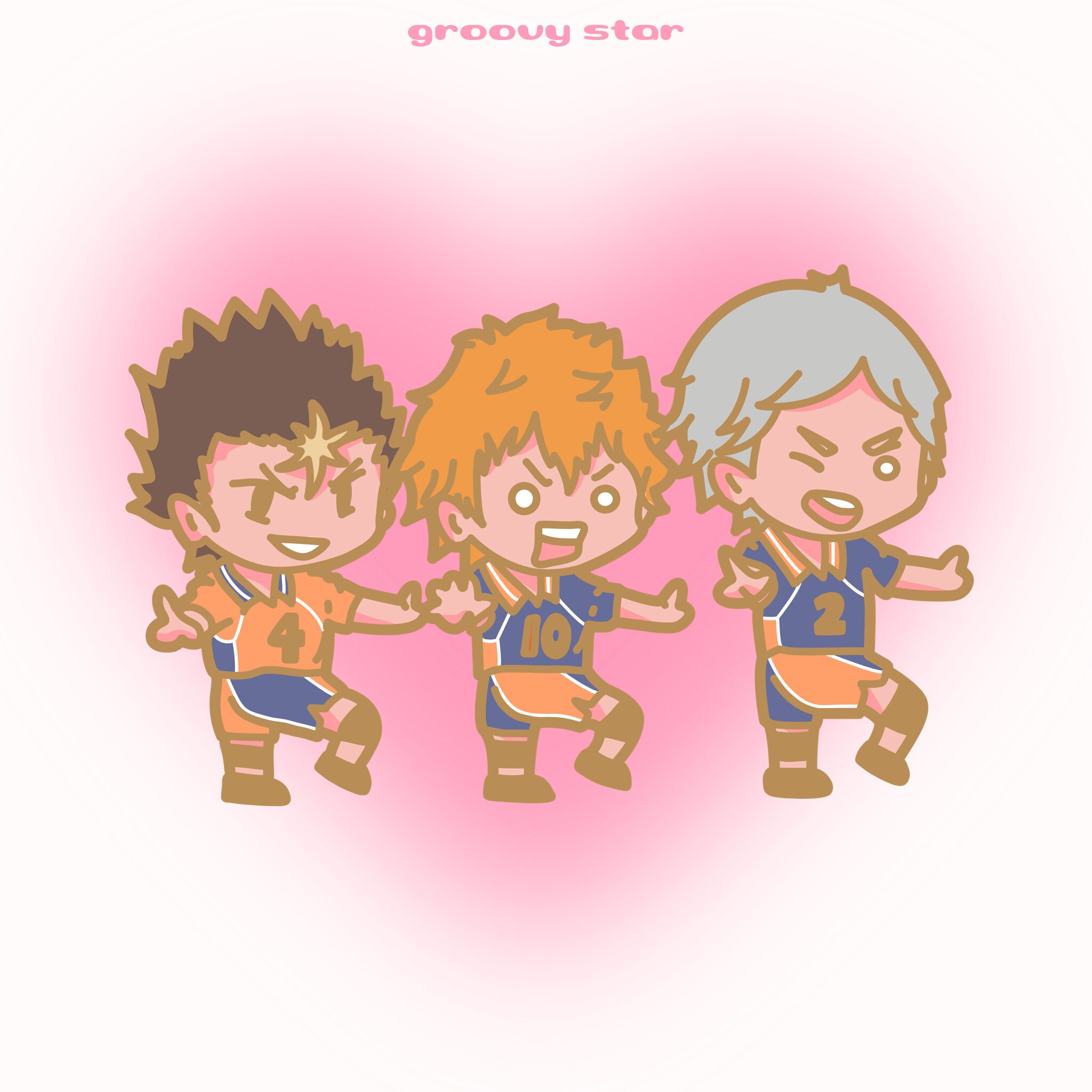 Bottons Anime Haikyuu, Hinata, Karasuno, Volei 4,5cm - Cogumelo Corp - Pins  e Bottons - Magazine Luiza