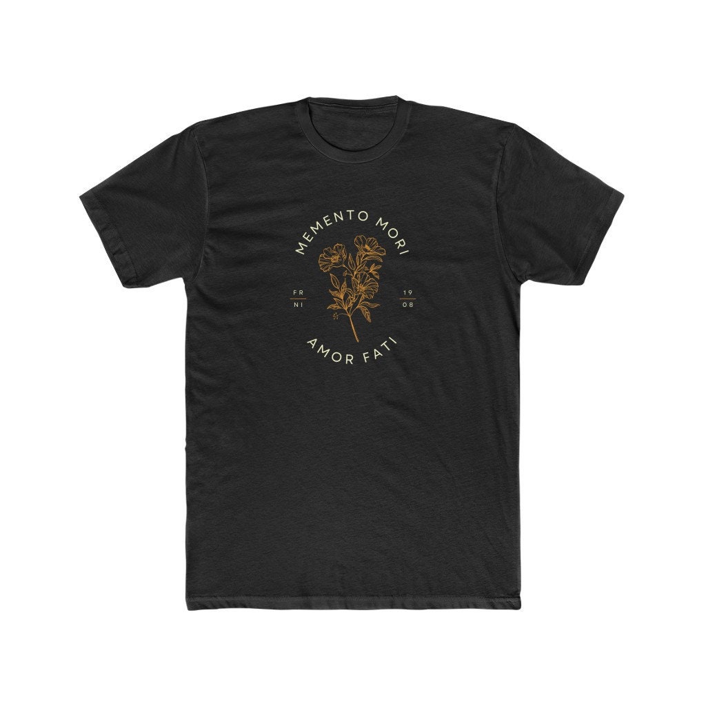 Discover Memento Mori | Amor Fati | Friedrich Nietzsche | T-Shirt