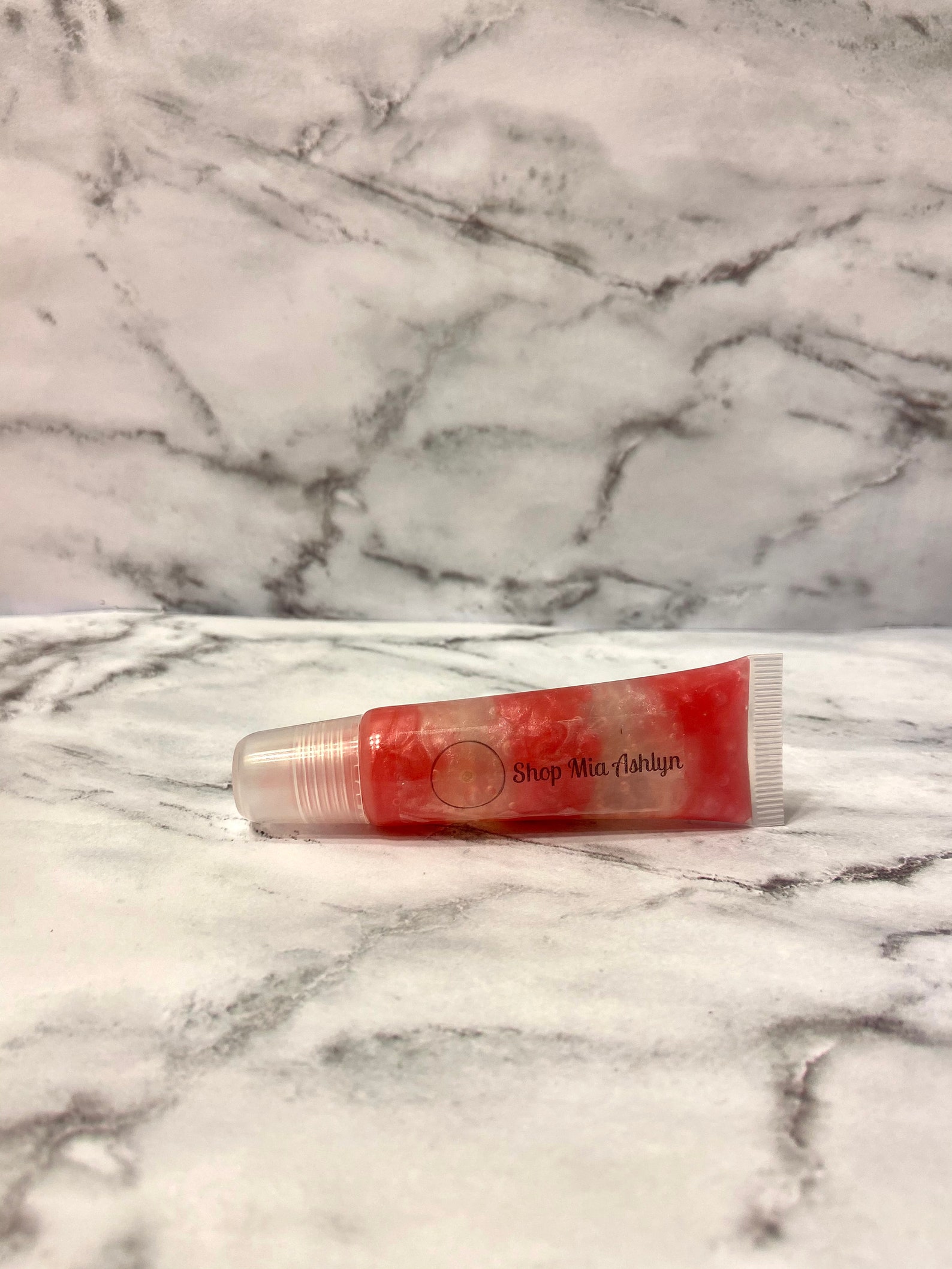 Candy cane lip gloss Etsy