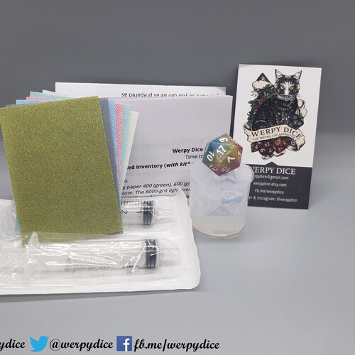 Beginners Kit molds Sold Separately Dice Pouring and Etsy